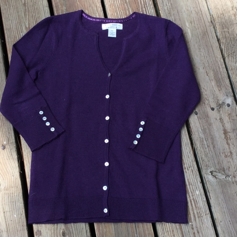 Merino wool cardigan